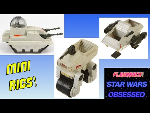 The Empire Strikes Back Vintage Kenner Mini Rigs #starwars