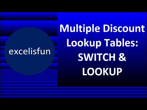 LOOKUP Beats XLOOKUP at Approximate Match for Discounts Taxes Commissions EMT 1828
