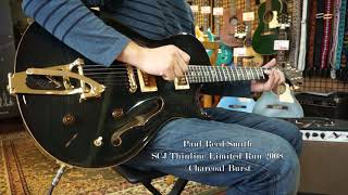 Video thumbnail for PRS SCJ Thinline Limited Run 2008 / Charcoal Burst by Hoochies SidePark