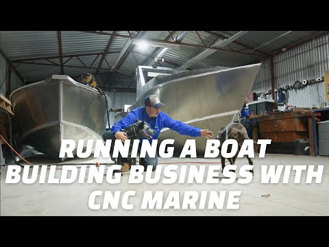 CNC Marine Boat Build - A Day at Bluey Fabrication - Serpentine WA