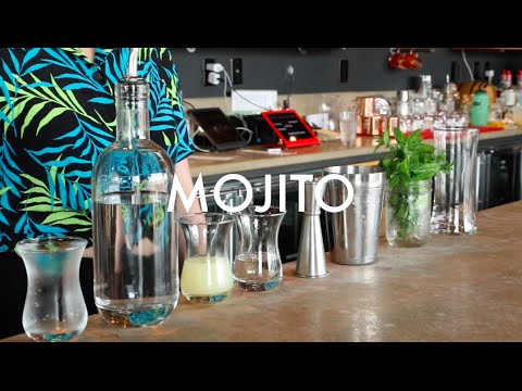 Mojito with Cardinal Spirits Tiki Rum