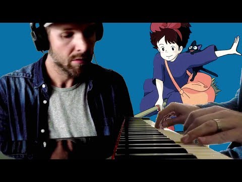 Platina Jazz - A Town With An Ocean View (from Kiki's Delivery Service) solo piano