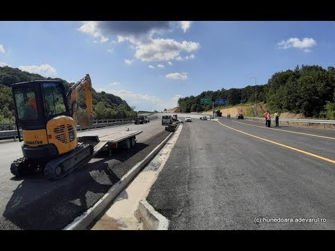 Autostrada Lugoj - Deva, Lotul 3 inainte de inaugurare. Ce spune ministrul Transporturilor