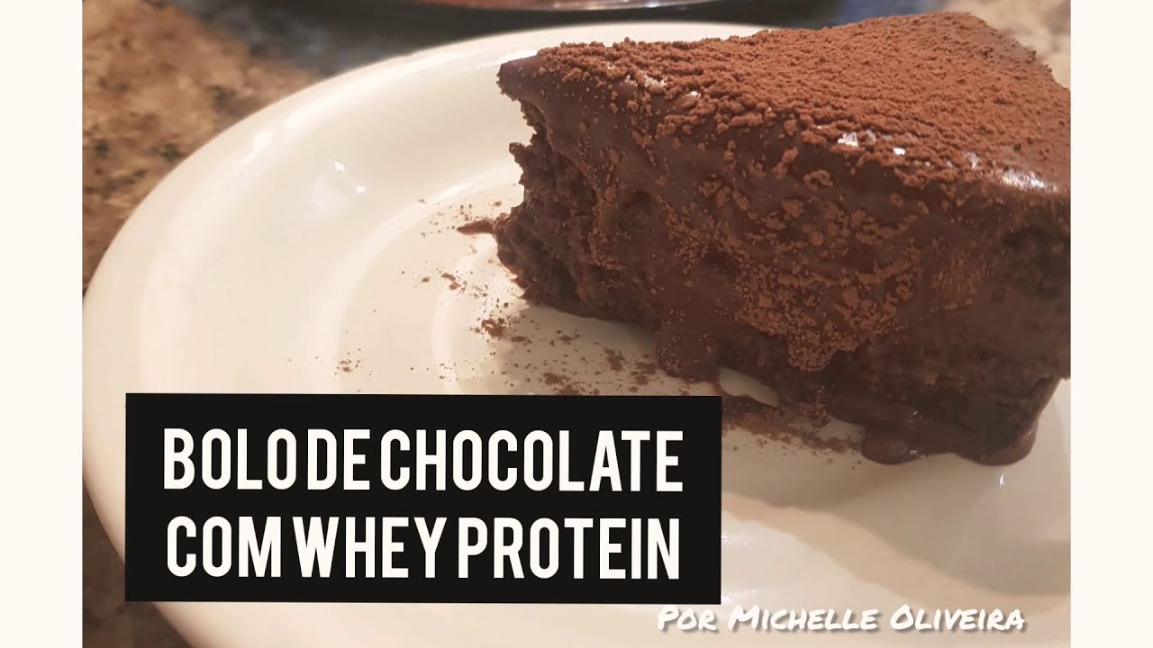 Watch Now Bolo de chocolate de WHEY PROTEIN Bolo de chocolate de WHEY PROTEIN