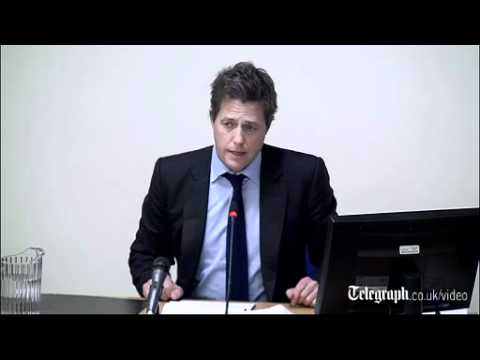 Hugh Grant at the Leveson Inquiry: I suspect Mail on Sunday hacked my phone