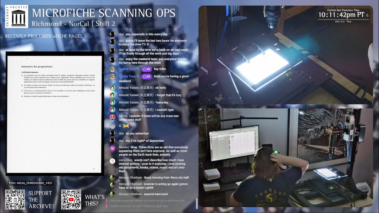 lofi Archive radio 🎞️ beats to scan/read microfiche to