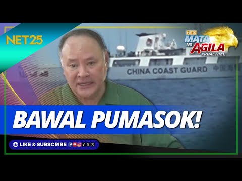 Binantaan ng DND ang China Coast Guard na magtatangkang pumasok sa Pag-asa Island