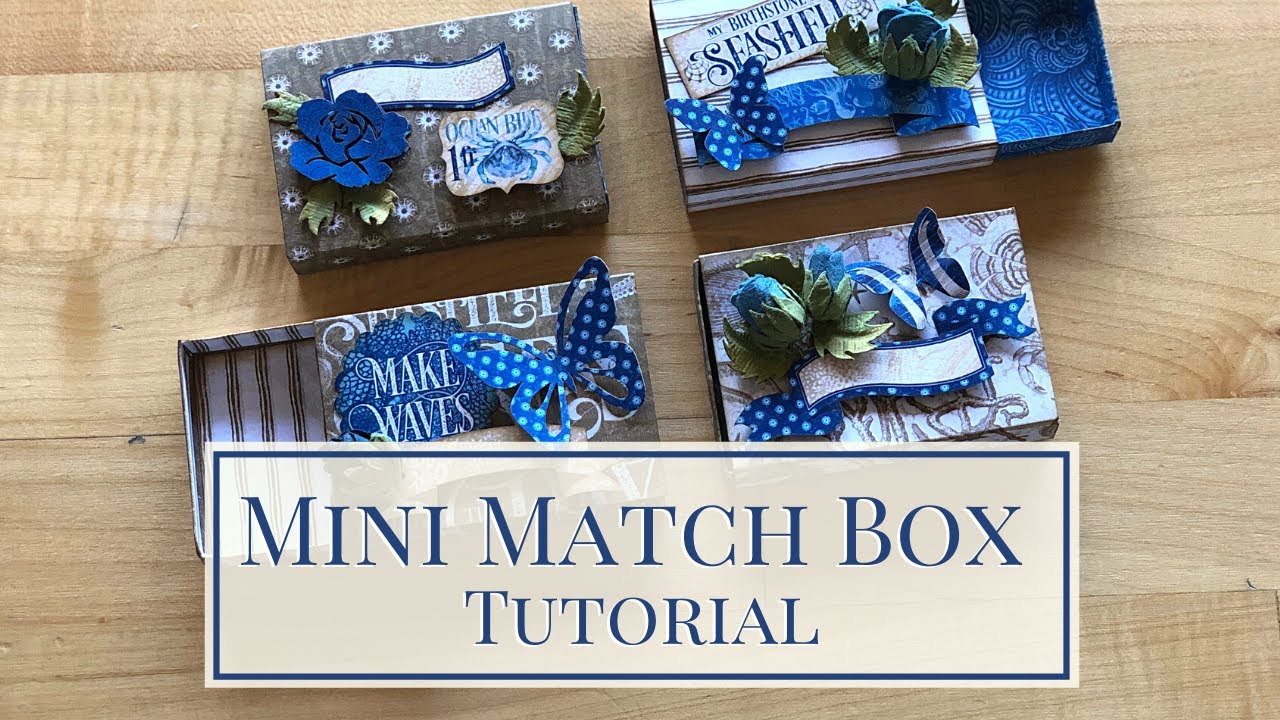 Mini Match Box Tutorial