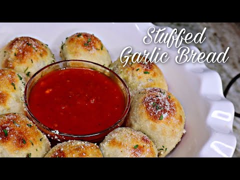 Garlic Bread Meatball Recipe | Stuffed Garlic Bread