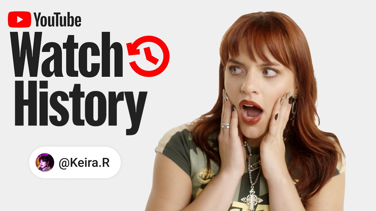 Keira Riff reacts to her Watch History