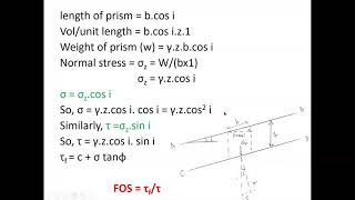 Geotechnical Engineering: Lecture 15: Stability of Infinite slopes