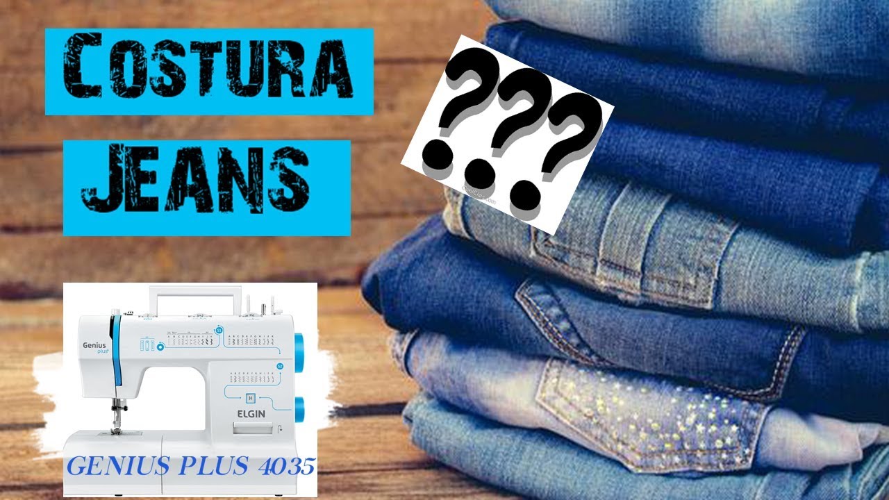 Costura Jeans. Elgin Genius Plus+ 4035