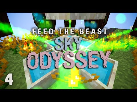 FTB Sky Odyssey Ep. 4 Easy Botania Mana Automation
