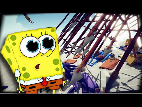 FUNNY SpongeBob VS EVERY GOD - FUNNY BANANA - Totally Accurate Battle Simulator  #tabs #nickvel