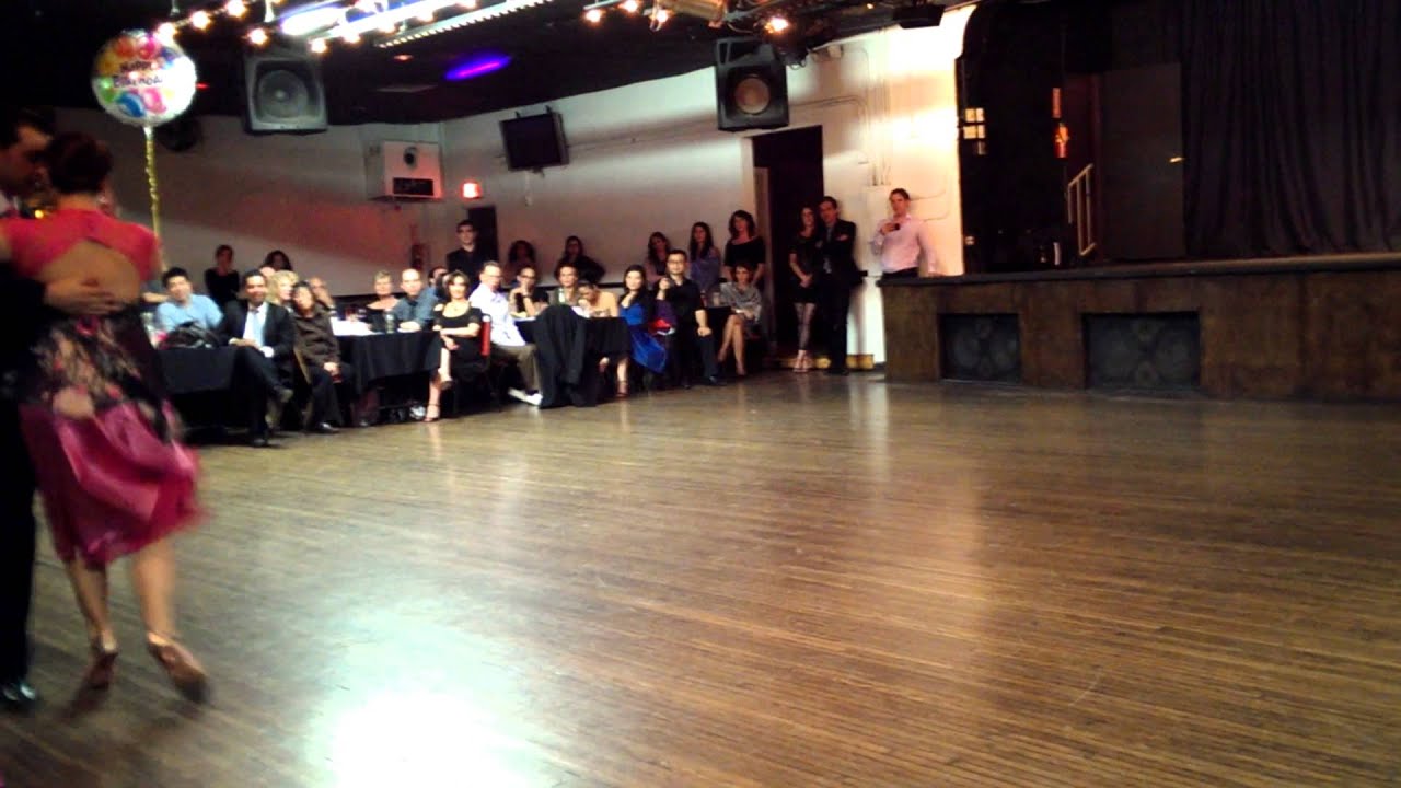 Facundo de la Cruz & Paola Sanz 2012 Tango Salon world champions perform at Tango Mio.