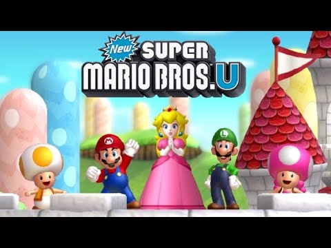 New Super Mario Bros. U - Full Game Co-op Walkthrough