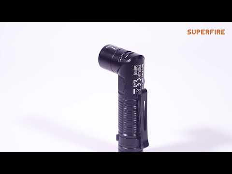 SUPERFIRE G19-S Magnetic Rechargeable Flashlight