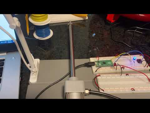 Raspberry pi pico - control a pneumatic cylinder!!
