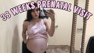 TEEN PREGNANCY 38 WEEKS PRENATAL VISIT CHECKUP 💓|PREGNANT AT 15