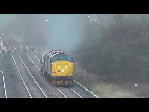 37402/37409 6C53 and 37607/37609 6K73 flasks with THRASH !! 1st March 2014