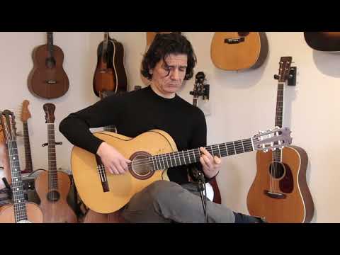 Mariano Conde (Conde Hermanos) Pozuelo Media Luna 2017 - rare flamenco guitar in traditional style, with modern specs image 17