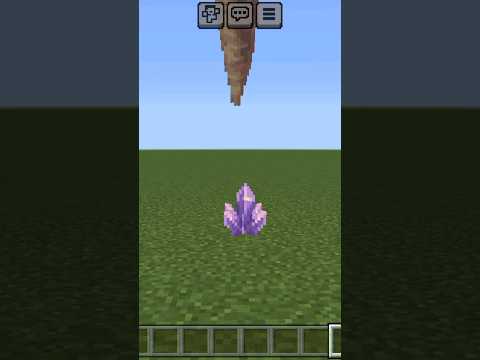 Unreal Amethyst Discoveries in Minecraft #shorts