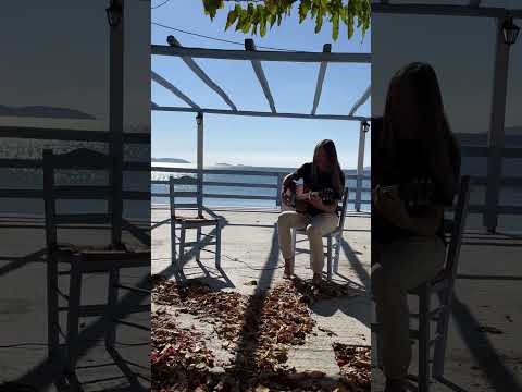 Rehearsel by the sea🎶 #acousticguitar #guitarimprovisation