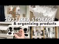 BEST IKEA ORGANIZERS & STORAGE PRODUCTS 2023 | Affordable storage solutions for the whole house