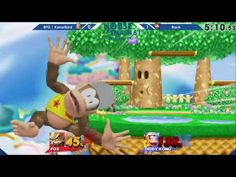 House of Smash 61 - BFG | Kanaribird vs Bach - Winners Semis - Smash 4