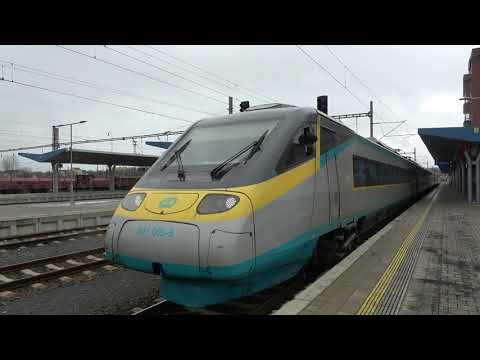 InterCity 512 Pendolino odjezd Cheb