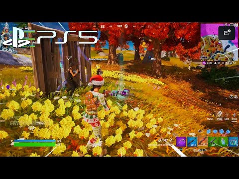 Fortnite Chapter 4 PS5 Next Gen Gameplay (UNREAL ENGINE 5.1 NEW GRAPHICS)