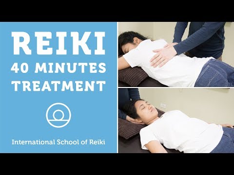 Reiki Treatment Hand Positions (40 minutes)