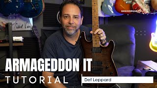How to Play "Armageddon It" by Def Leppard - The Easy Guitar Tutorial!