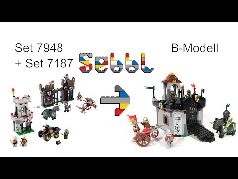 LEGO® 7948+7187 B-Modell - Sie will eine Burg werden, wenn sie groß ist