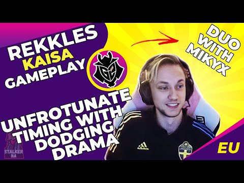 G2 REKKLES ft. Mikyx - Two Diamond Scrubs In Our Team! 😂 Unfortunate Timing With Whole DODGING Drama