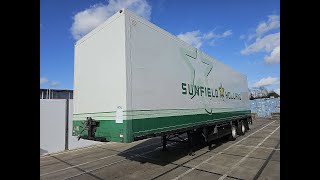 Floor FLO-12-20K1 closed box semi-trailer for sale - Image 4 | Autoline TH Floor FLO-12-20K1 closed box semi-trailer | Image 4 - Autoline