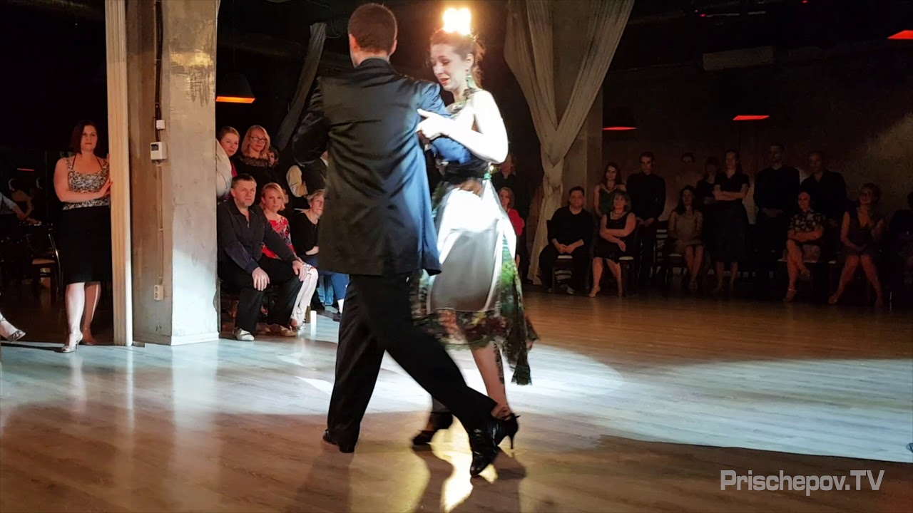 Alexander Krupnikov and Ekaterina Lebedeva, 2-4, Russia, Moscow, milonga "Ideal" 16.03.2018