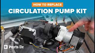 GE Dishwasher Circulation Pump Kit Replacement - Part WD19X25700