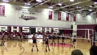 preview picture of video '10/23/2014 Volleyball Robinson High School Freshman vs. Edwards County - Set 1'