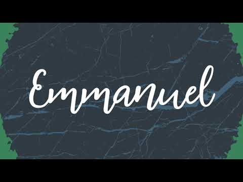 Emmanuel Medley (Lyric Video) | Behind the Manger Scenes