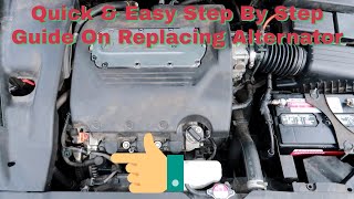 Acura tl 2004-2008 Alternator Replacement Quick & Easy Guide
