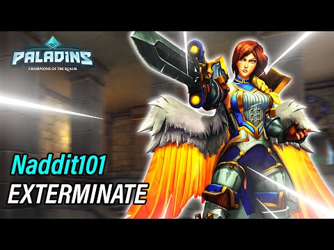 Naddit101 Furia Pro Competitive l GRANDMASTER l EXTERMINATE l PALADINS GAMEPLAY