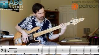 RATM - Wind Below - Bass Transcription