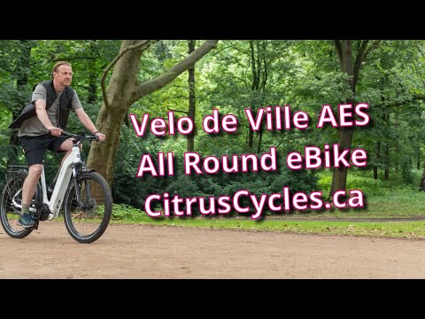 Velo de Ville AES All Round eBike Review & Test Ride (made in Germany, Enviolo hub)