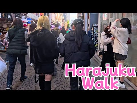 【Harajuku】Tokyo Street Walk 33min【4K】