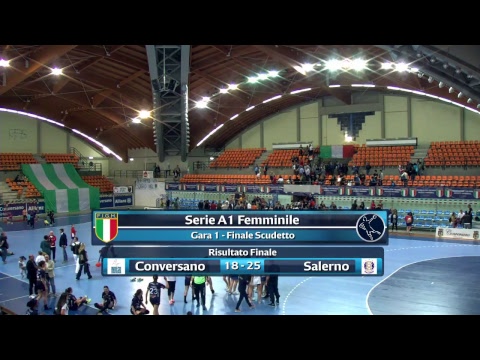 Serie A1F [Finale G1]: CONVERSANO - SALERNO 18-25