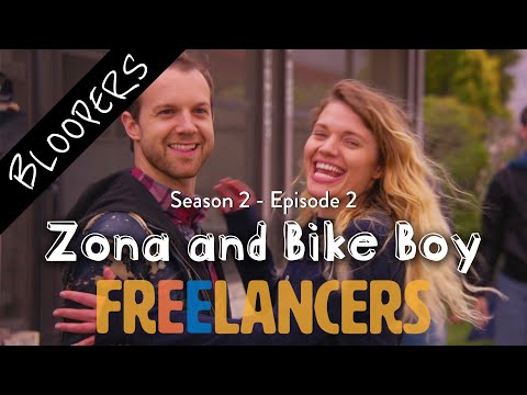 BLOOPERS Zona And Bike Boy - Episode 2 Season 2 - Freelancers