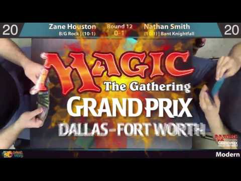 GP Dallas, Round 12 - Zane Houston (B/G Rock) vs. Nathan Smith (Bant Knightfall)