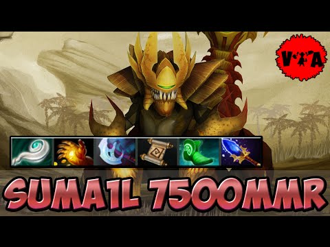 Dota 2 - Suma1L 7500 MMR Plays Sand King vol #1 - Ranked Match