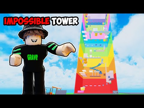 I Built The IMPOSSIBLE TROLL TOWER In Roblox Build a Tower..(no one could beat it)